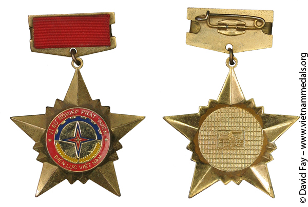 Vientnam Electricity Medal